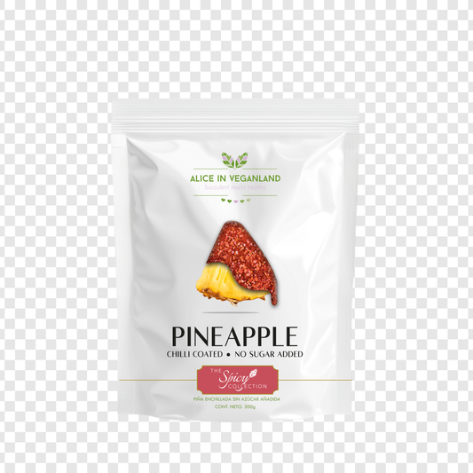Piña enchilada sin azúcar añadida